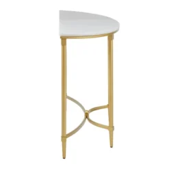 Bordeaux Console Table White/Gold -Furniture Promotion Shop GUEST 037bd9ae 3c48 48e3 b207 e63de561e958