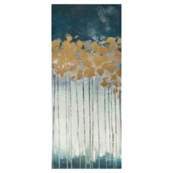 (Set Of 3) 15" X 35" Forest Gel Coat Canvas With Gold Foil Embellishment -Furniture Promotion Shop GUEST 04223747 bd79 4d3e 9ef7 5d1c2e128b07