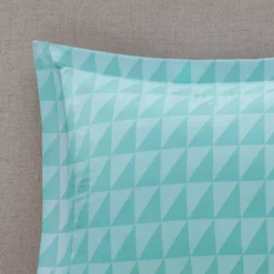 Queen 8pc Zuri Reversible Complete Bed Set Includes Sheets - Aqua -Furniture Promotion Shop GUEST 0652b8f9 54aa 400f 892c 34aaa411522e