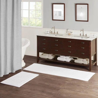 Splendor Cotton Tufted Reversible Bath Rug 3 Splendor Cotton Tufted Reversible Bath Rug - Image 3