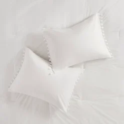 3pc Full/Queen Sula Cotton Comforter Set Ivory -Furniture Promotion Shop GUEST 0c631113 0ff3 481d 88e5 dbbdf4c9c0cd
