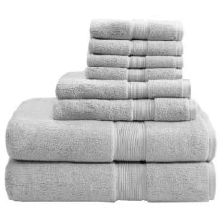 8pc Cotton Bath Towel Set -Furniture Promotion Shop GUEST 0d581903 ff7b 4a8d 950d 29e3ef539f71