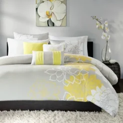 6pc Floral Duvet Cover Set - Madison Park
