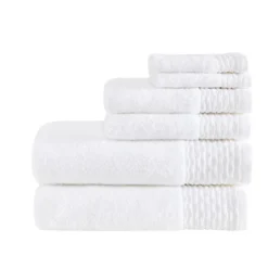 6pc Curv Jacquard Wavy Cotton Towel Set -Furniture Promotion Shop GUEST 0f9dc899 849e 4544 9d4c 8215c7380b9a