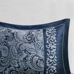 Martha Jacquard Comforter Set Navy - Madison Park -Furniture Promotion Shop GUEST 16a6b1d7 8e8b 48bf a7c1 253af695d555
