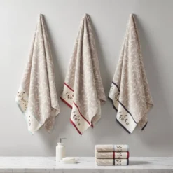 6pc Monroe Embroidered Cotton Jacquard Towel Set - Madison Park -Furniture Promotion Shop GUEST 1b4eed5f 7df1 4988 b755 387ede397f78