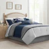 Overland Faux Suede Comforter Set