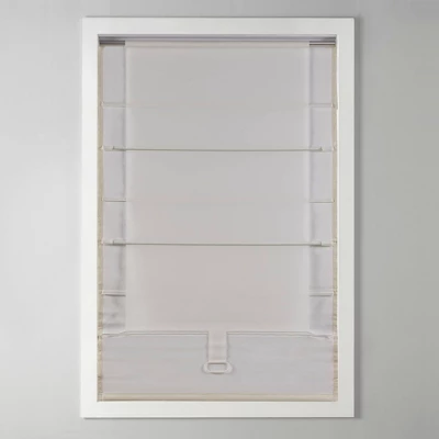 Aberdeen Printed Faux Silk Room Darkening Cordless Roman Blinds And Shade Taupe 10 Aberdeen Printed Faux Silk Room Darkening Cordless Roman Blinds And Shade Taupe - Image 10