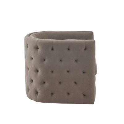 Milton Swivel Chair Gray 3 Milton Swivel Chair Gray - Image 3