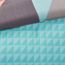 Queen 8pc Zuri Reversible Complete Bed Set Includes Sheets - Aqua -Furniture Promotion Shop GUEST 32156585 f43c 4ea9 96f5 540cd0ed73fd