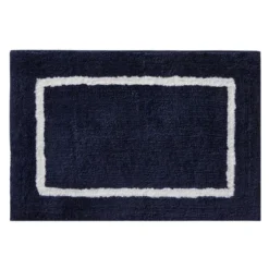 Arlo Reversible Tufted Microfiber Bath Rug