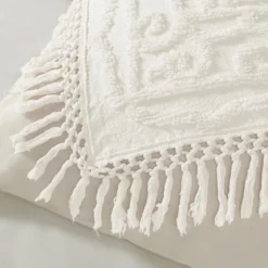 3pc Cecily Cotton Medallion Fringe Coverlet Set -Furniture Promotion Shop GUEST 3445ec40 5f82 41ce 8fb0 673e2bc7179e