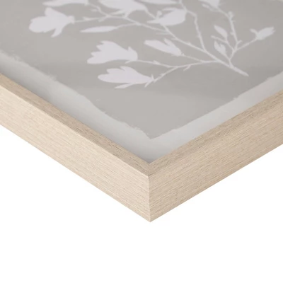 3pc Fair Florets Framed Glass Wall Art Set Beige - Madison Park 9 3pc Fair Florets Framed Glass Wall Art Set Beige - Madison Park - Image 9