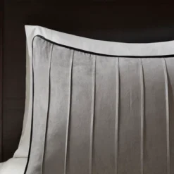 Landcaster Microsuede Pleated Comforter Set 7pc -Furniture Promotion Shop GUEST 3846eab4 9d3a 4d44 936f ff9090267997