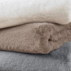 50"x60" Sienna Solid Premium Faux Fur Throw Blanket - Madison Park -Furniture Promotion Shop GUEST 3a514fda 0a5a 4cb8 b781 70b1540d977a