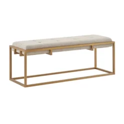 Padma Accent Bench Brown/Antique Bronze - Madison Park -Furniture Promotion Shop GUEST 3ba17de3 024a 4c06 8d76 43d4ecb58f5e