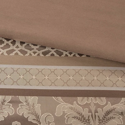 7pc Mirage Polyester Jacquard Comforter Bedding Set 7 7pc Mirage Polyester Jacquard Comforter Bedding Set - Image 7