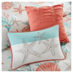 Ocean View Comforter Set Coral - 7pc -Furniture Promotion Shop GUEST 42b945c0 194c 46ec bef7 9d28fe1be250