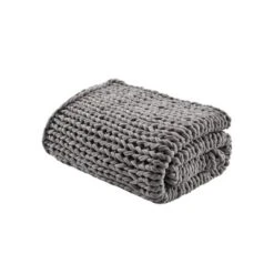 50"x60" Chunky Double Knit Handmade Throw Blanket - Madison Park -Furniture Promotion Shop GUEST 4a4f97dd f7f2 4387 affc 901801e00f20