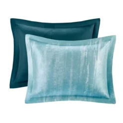 3pc Full/Queen Midnight Sky Metallic Print Duvet Set Navy - Madison Park -Furniture Promotion Shop GUEST 4e8b6c6c 6c3f 4838 b684 cee291f05f55