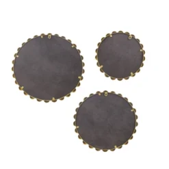 3pc Marlowe Gold Beaded Round Wall Mirror Set - Madison Park -Furniture Promotion Shop GUEST 4ed4338b b852 4292 ae5f 74d60f36af45