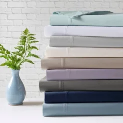 200 Thread Count Cotton Peached Percale Sheet Set -Furniture Promotion Shop GUEST 55003796 925f 4bdd 97df 066207b94a0d