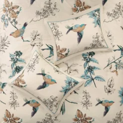 Tan/Blue Ramsey Comforter Set 7pc -Furniture Promotion Shop GUEST 5c2d8360 7102 43c9 9289 68513eeff707