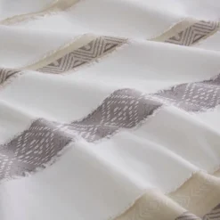 Madison Park Cove Clipped Jacquard Duvet Cover Set Multicolor Naturals -Furniture Promotion Shop GUEST 5e050b15 cb07 4d79 847d 6024140b83fa 1