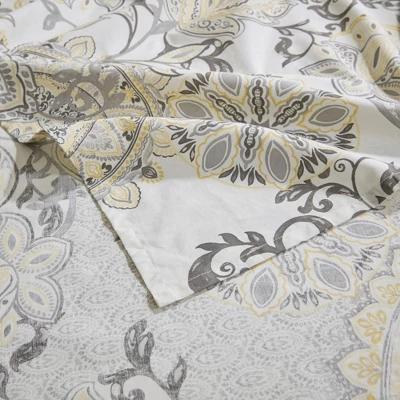 72"x72" Lian Printed Cotton Shower Curtain - Madison Park 4 72"x72" Lian Printed Cotton Shower Curtain - Madison Park - Image 4