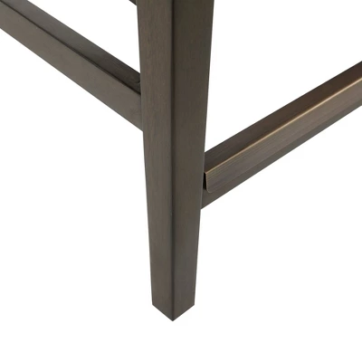 Mcline Counter Height Barstool Gray/Ivory 5 Mcline Counter Height Barstool Gray/Ivory - Image 5