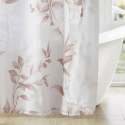 Rosalie Burnout Printed Shower Curtain -Furniture Promotion Shop GUEST 66f4ea78 80a1 4a46 87a1 57c9706d8a17