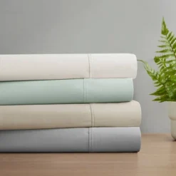 300 Thread Count Organic Cotton Deep Pocket Sheet Set - Madison Park -Furniture Promotion Shop GUEST 6d06ff94 8d5e 4cef a6f3 3d201acfdd16