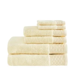 6pc Curv Jacquard Wavy Cotton Towel Set -Furniture Promotion Shop GUEST 8fb782aa 62bb 42ff 8647 aed187cc6217