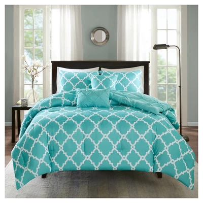 5pc Hayden Solid Reversible Comforter Set 2 5pc Hayden Solid Reversible Comforter Set - Image 2