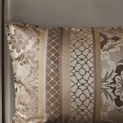 7pc Mirage Polyester Jacquard Comforter Bedding Set 4 7pc Mirage Polyester Jacquard Comforter Bedding Set - Image 4