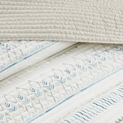 Madison Park 3pc Levi Reversible Printed Microfiber Seersucker Coverlet Set Taupe -Furniture Promotion Shop GUEST a25a8feb 4c9c 4f2b 953a 9382cf2c3f80