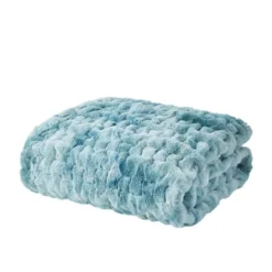 50"x60" Ruched Faux Fur Throw Blanket - Madison Park -Furniture Promotion Shop GUEST a2b88c89 59ce 48a3 b054 8ac1be1cdc9a