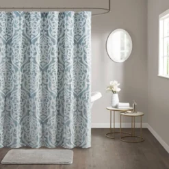 72"x72" Eliot Jacquard Shower Curtain - Madison Park -Furniture Promotion Shop GUEST a4aab473 897a 46f2 bde9 627ac5e4e5e2