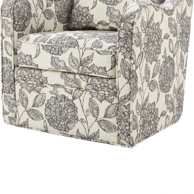Mitchell Wide Seat Swivel Armchair - Madison Park 5 Mitchell Wide Seat Swivel Armchair - Madison Park - Image 5