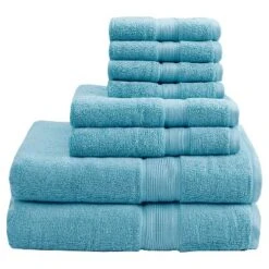 8pc Cotton Bath Towel Set -Furniture Promotion Shop GUEST b8321ab9 2c3e 4e62 a340 fddc4de82e9e