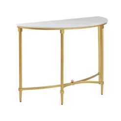 Bordeaux Console Table White/Gold -Furniture Promotion Shop GUEST c9141251 d03c 4a36 8c37 ede728efdbec