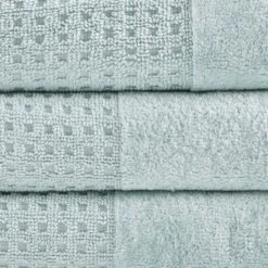 6pc Spa Waffle Jacquard Cotton Bath Towel Set -Furniture Promotion Shop GUEST c9be18d6 8197 4c2d a77e 0ad2fc024289