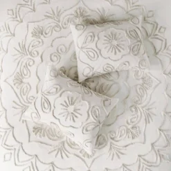 Valeria 3 Piece Tufted Cotton Chenille Comforter Set -Furniture Promotion Shop GUEST c9c0deb2 94bc 45ce b5d6 45dd826c28a1 2