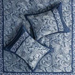 Martha Jacquard Comforter Set Navy - Madison Park -Furniture Promotion Shop GUEST cecc0e37 40e1 42a9 9afd 97ba69bb65fc