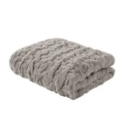 50"x60" Ruched Faux Fur Throw Blanket - Madison Park -Furniture Promotion Shop GUEST cfd705c4 b44e 4572 8a29 5da8b00c6052