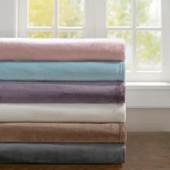Madison Park Microlight Plush Bed Blanket -Furniture Promotion Shop GUEST d7d19894 5d0f 4ed6 8db9 15dc23afc9f8