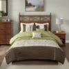 7pc Monroe Embroidered Comforter Set