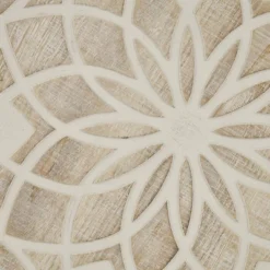 Leah Round Two-Tone Medallion Wall Decor Natural/White - Madison Park -Furniture Promotion Shop GUEST e42daa45 2445 456f a028 72f698ae417a