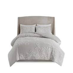 Danica Tufted Cotton Chenille Floral Comforter Set - Madison Park 21 Danica Tufted Cotton Chenille Floral Comforter Set - Madison Park -Furniture Promotion Shop GUEST e6e11d0e fb5a 454e b034 323e0b25dda4