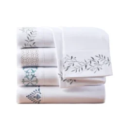 Madison Park 4pc Embroidered Microfiber Sheet Set -Furniture Promotion Shop GUEST e731f71d bbcc 4b7e abb8 23d5fbbe0d44
